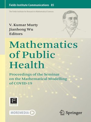 cover image of Mathematics of Public Health